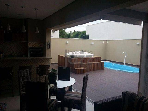 Casa Residencial À Venda, Condomínio Campos Do Conde, Paulínia - Ca2124. - Ca2124