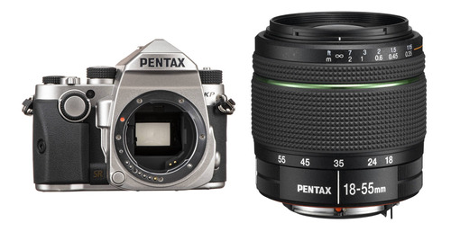 Pentax Kp Dslr Camara Con 18-55mm Lens Kit (silver)