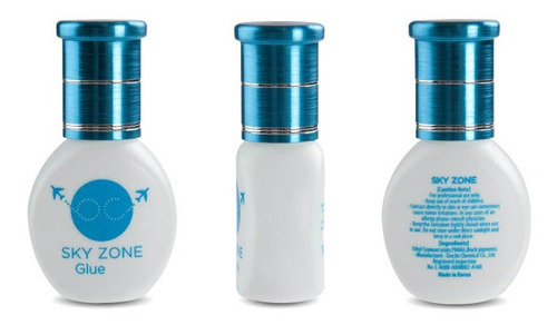 Imagen 4 de 6 de Adhesivo Sky Zone Pestañas Mink 1x1 Profesional 5ml + Regalo