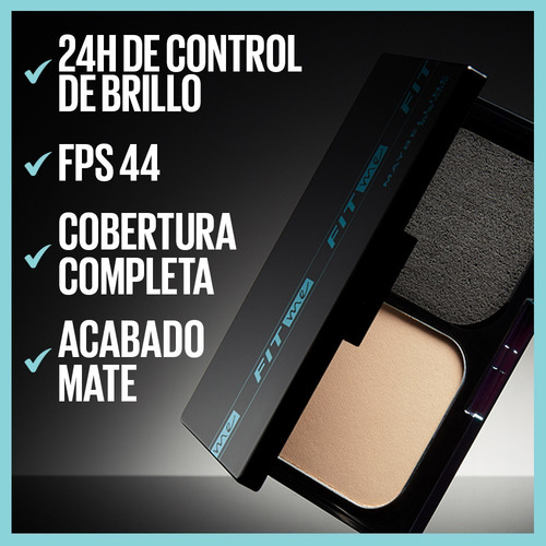 Base En Polvo Maybelline Fit Me Tono 118 Light Beige