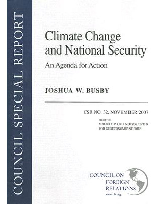 Libro Climate Change And National Security: An Agenda For...