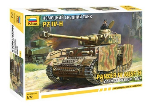 Panzer Iv Ausf.h By Zvezda # 5017     1/72