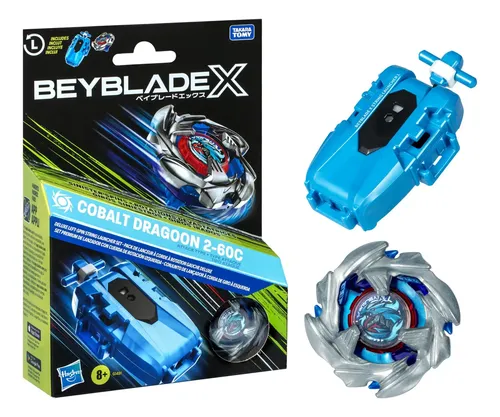 Lançamento Da Corda Beyblade Cobalt Dragoon 2-60c Deluxe Lef