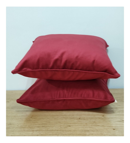 Imagen 2 de 7 de Al044-2 -almohadon De Terciopelo Cuadrado