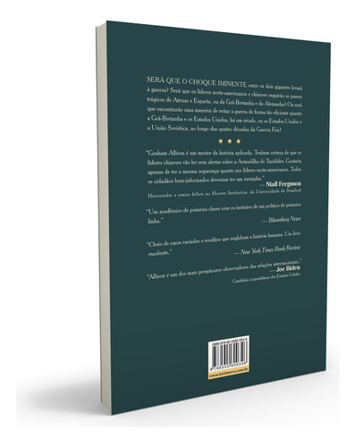 A Caminho da Guerra: Os Estados Unidos e a China conseguirão escapar da Armadilha de Tucídides?, de Allison, Graham. Editora Intrínseca Ltda., capa mole, edição livro brochura em português, 2020