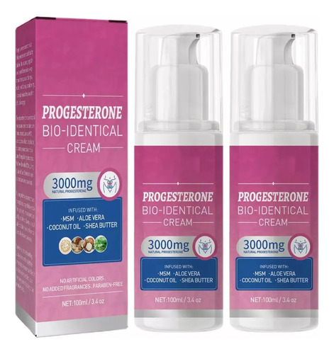 2* Crema De Estrógenos Para Mujeres Menopáusicas