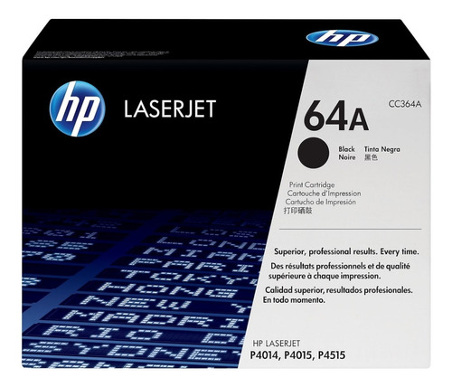 Toner Original Hp 64a Negro Cc364a P4014 P4015 P4515