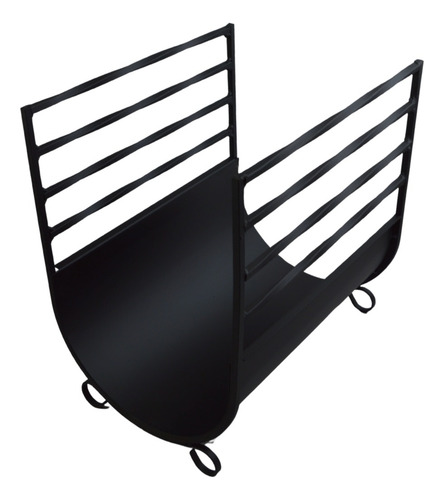 Suporte Para Lenha Lareira Em U - Artmill