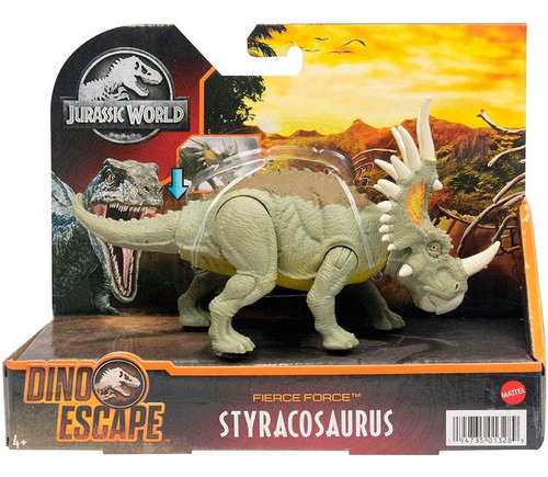 Dinosaurio Jurassic World Styracosaurus Dino Escape 18cm