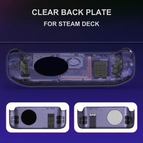 Funda Trasera Para Steam Deck, Carcasa De Repuesto, Color Mo