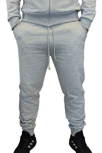 Calca Hering Masculina Moletom Jogger Cinza Claro 05m3m2h07s