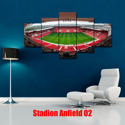 Cuadros En Canvas Liverpool Fc 150x80 Segmentado