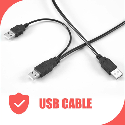 Cable Divisor Usb 2.0 A Macho A Doble Usb A Macho Y