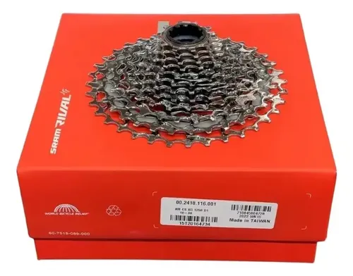 Cassete Sram Rival Xg-1250, 10-36 Dentes, 12v | Frete grátis
