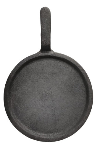 10pz Plato De Hierro Fundido Con Mango Carnes Y Parrilladas