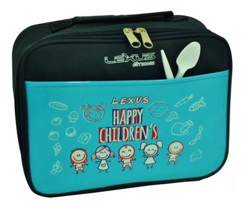 Lunchera Vianda Termica Lexus Bdr15024 4,5l Escolar Infantil