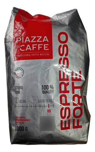 Café Piazza Del Café Espresso Forte En Grano 1 Kg.