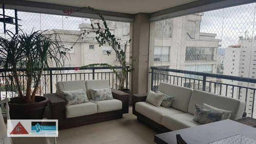 Imagem 5 de 28 de Apartamento Com 3 Dormitórios, 192 M² - Venda Por R$ 1.900.000,00 Ou Aluguel Por R$ 10.000,00/mês - Chácara Califórnia - São Paulo/sp - Ap6784