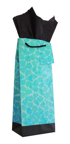 Bolsa Regalo Botella Premium Kraft Couche Pack 60 Uds
