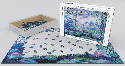 Nenufares Water Lilies Monet Rompecabezas 1000p Eurographics