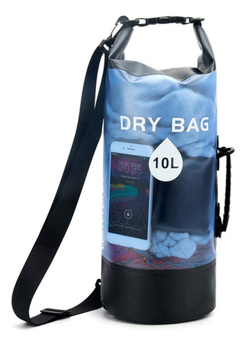 Bolsa Impermeable Para Rafting Al Aire Libre, Seca, Transpar