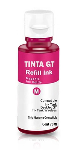 Tinta Gt-51 | Gt52 | Gt53 Deskjet Gt-5820 Gt-5810 Generica