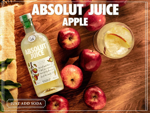 Absolut Juice Apple Edition X750ml Bostonmartin