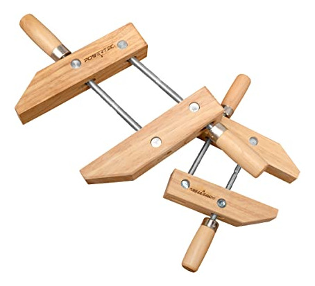 Abrazadera Carpintera Madera 8 PuLG\ | Powertec 71523 (2 Uni