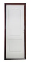 Comprar Puerta Placa Camden Blanca Moldeada 90-10 Marco Chapa Oblak