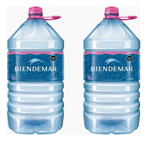 Biendemar / 15 Botellas 1l + 1 Bidón 5l + 1 Ormus 250ml Sin Sabor