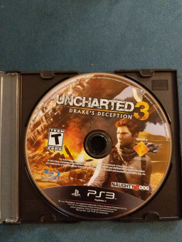 Uncharted 3, Ps3 Disco Físico!