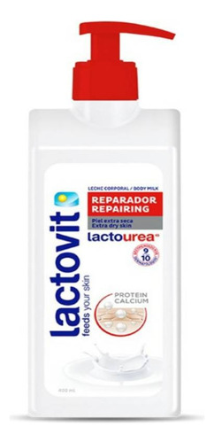 Crema Corporal Body Milk Lactourea Reparador 1l Lactovit
