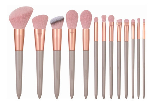13 Pcs Brochas De Maquillaje Profesional Set De Brochas