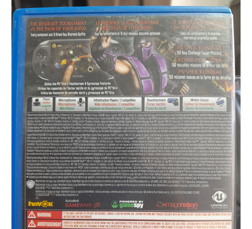 Mortal Combat Psvita (Usado)