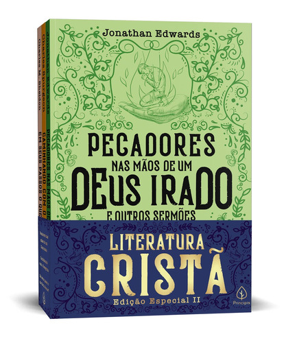 Literatura Cristã II, de Edwards, Jonathan. Ciranda Cultural Editora E Distribuidora Ltda., capa mole em português, 2021