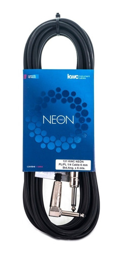 Cable Kwc Neon 131 - 6 Metros Plug/plug - Ficha L - Plus