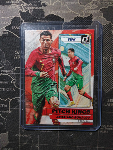 Cristiano Ronaldo Portugal Pitch Kings Donruss #17