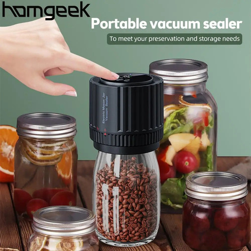 Electric Jar Vacuum Sealer Kit Lids For Food Storage Y