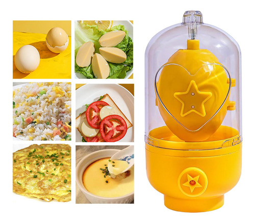 5 Egg Scrambler Shaker Accionado A Mano Con Cuerda De