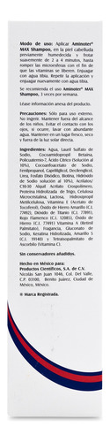 Aminoter Max Shampoo Anticaída Repara Y Protege 150ml