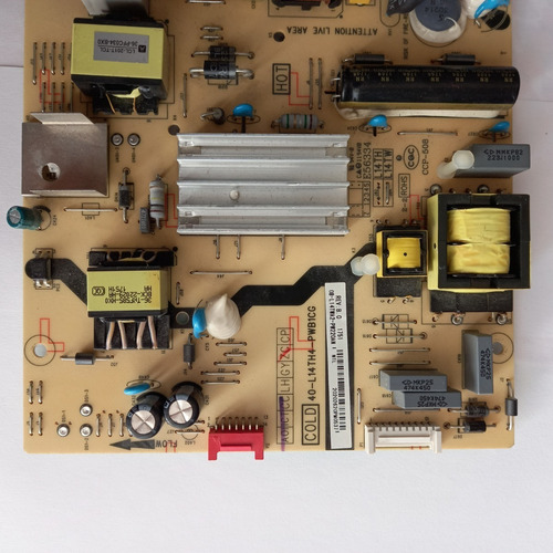Fuente Para Pantalla Tcl 40-l14th4-pwb1cg 08-l14twa2-pw220an (Usado)