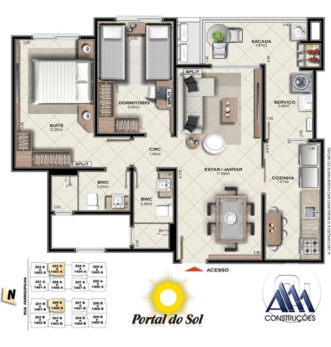 Imagem 3 de 9 de Apartamento - Campinas - Ref: 1447 - V-ap1000