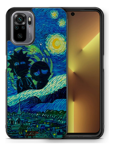 Funda Xiaomi Redmi Poco Oppo Rick And Morty Noche Estrellada