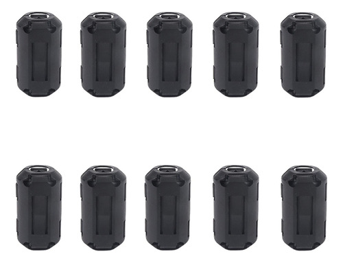 2 Paquete De 10 Anillos De Ferrita Con Clip Núcleo De 5 Mm