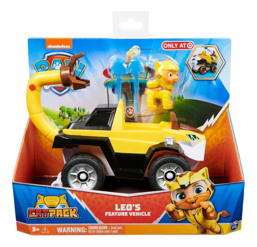 Paw Patrol Catpack - Leo - Vehiculo Con Figura