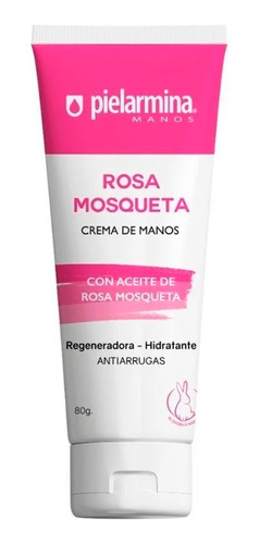 Crema De Manos Rosa Mosqueta 80g Pielarmina