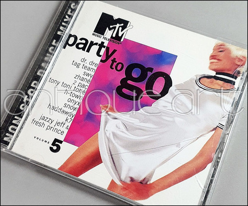 A64 Cd Mtv Party To Go Vol5 ©1994 Compilations Pop Rap House