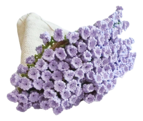 Kit De Crochet De Manta De Flores Decoración Diy Elegante