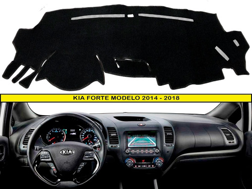 Cubretablero Automotriz Kia Forte Modelo 2014 - 2018