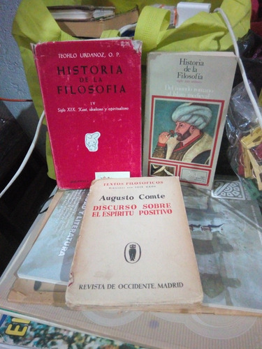 Historia De La Filosofía; Discurso Sobre El Espíritu Positiv